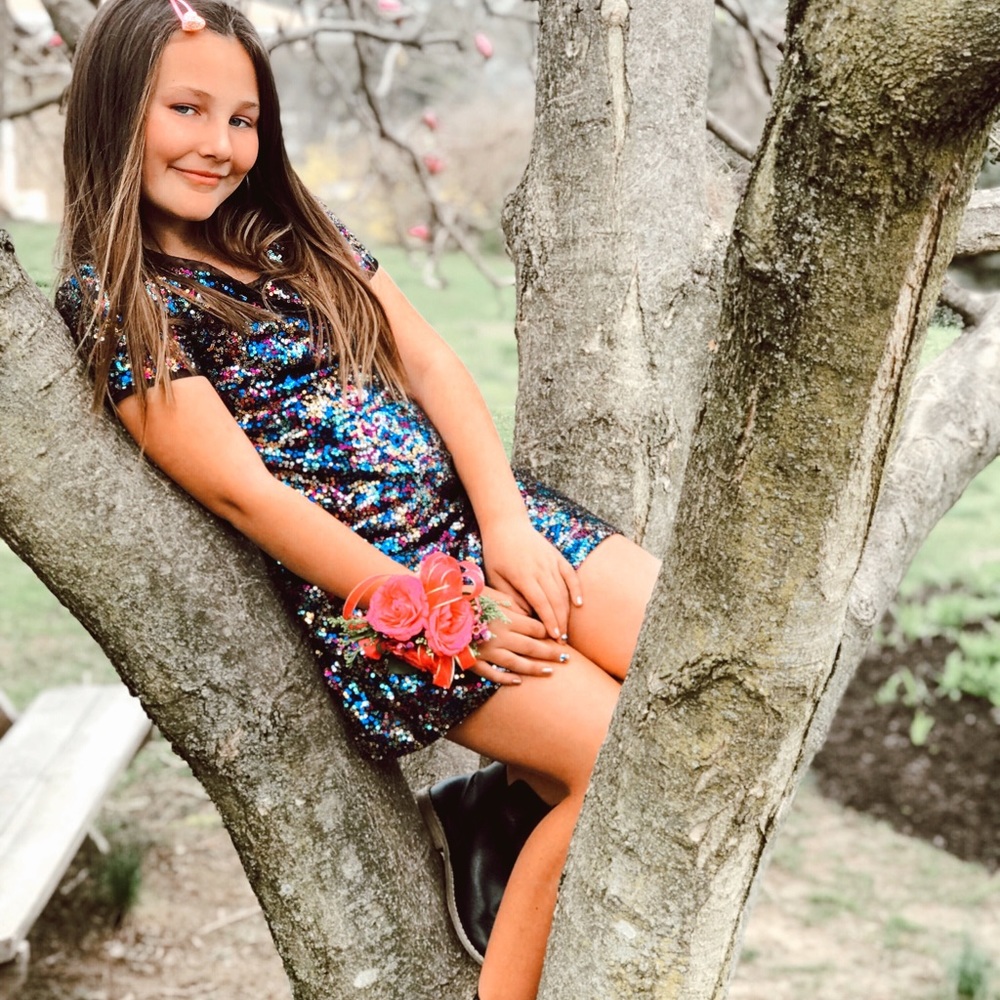 Cutest sequin dress
